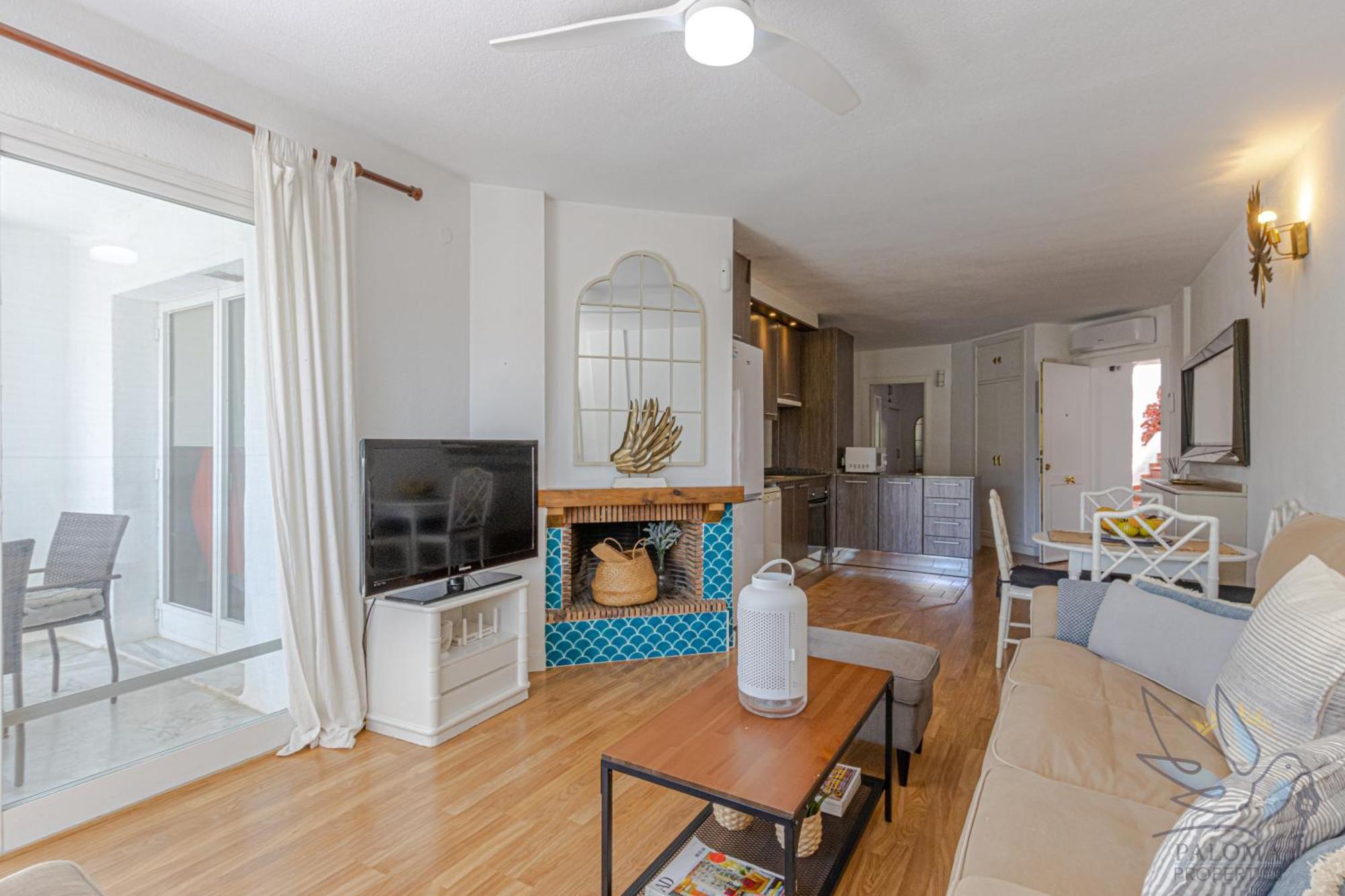 Benalgolf Lovely Apartment In Benalmadena With Sea Views, Excellent Wifi Connection, Private Backyard With Bbq المظهر الخارجي الصورة